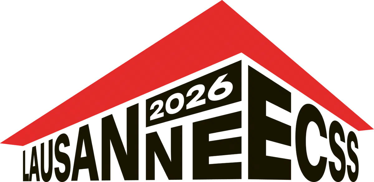 Logo kongresu ECSS Lausanne 2026.