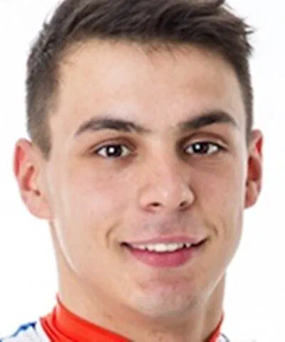 Portret reprezentanta Polski w sprincie torowym.