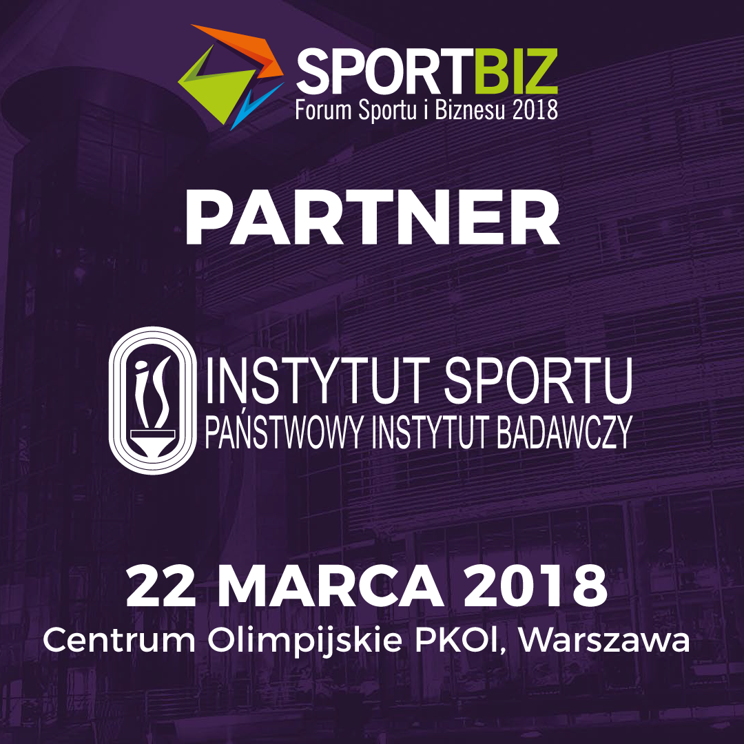 Instytut partnerem Forum Sportu i Biznesu SPORTBIZ!